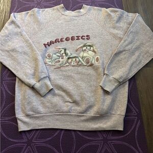 Vintage hand painted sweatshirt S/M